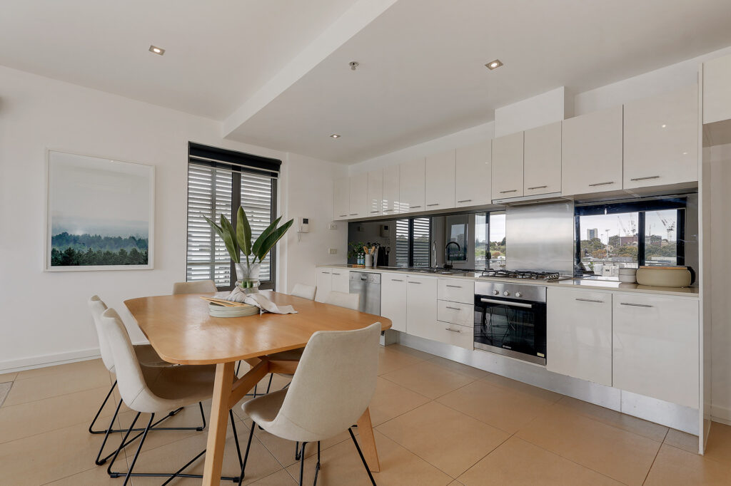 Property Styling Melbourne kitchen and table