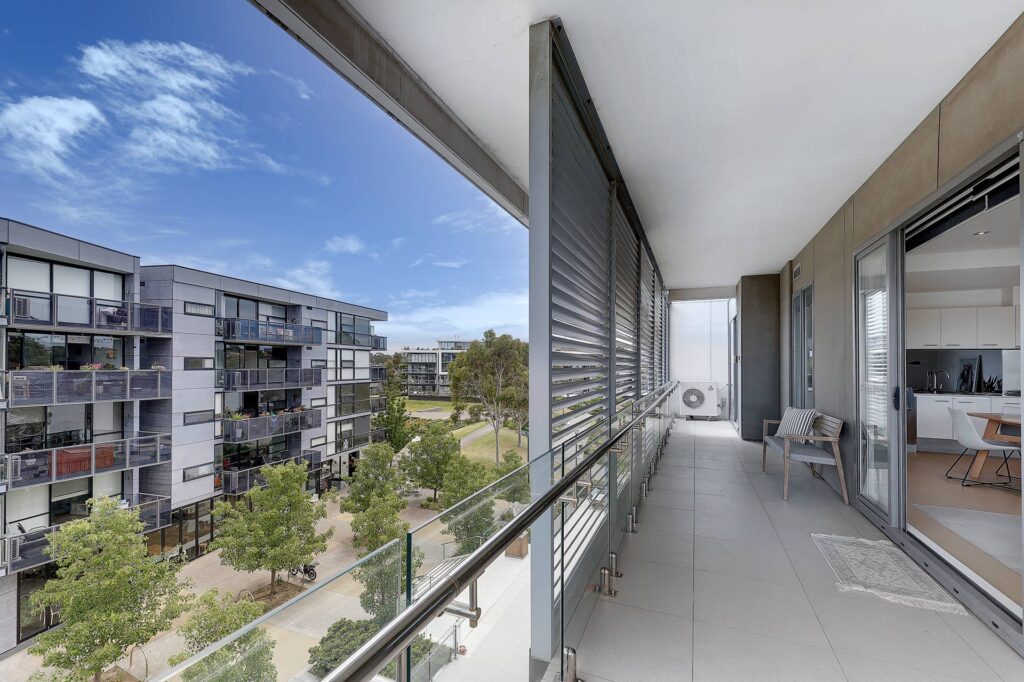 Property Styling Melbourne outside balcony